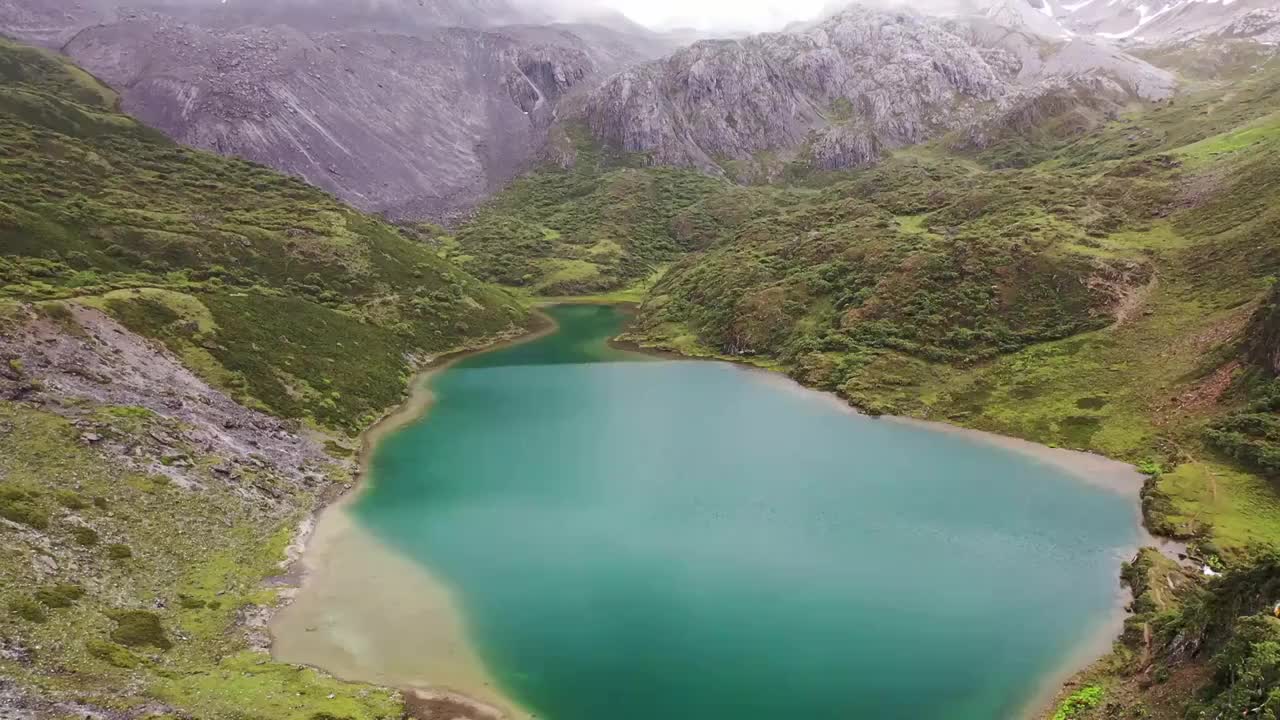 香格里拉阿布吉措视频素材