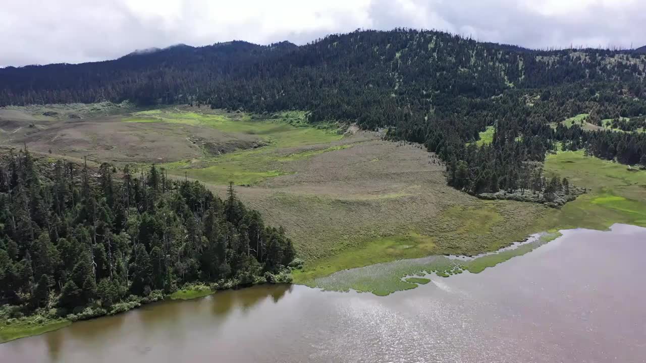 香格里拉秘境碧古天池视频素材