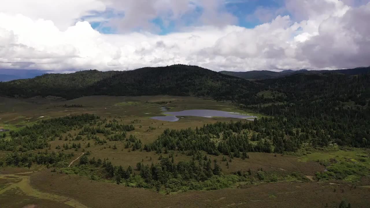 香格里拉秘境碧古天池视频素材