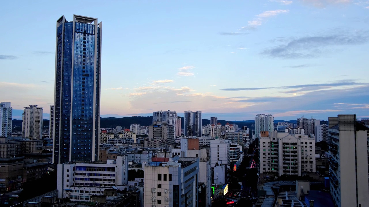 四川绵阳城市风景素材视频视频素材