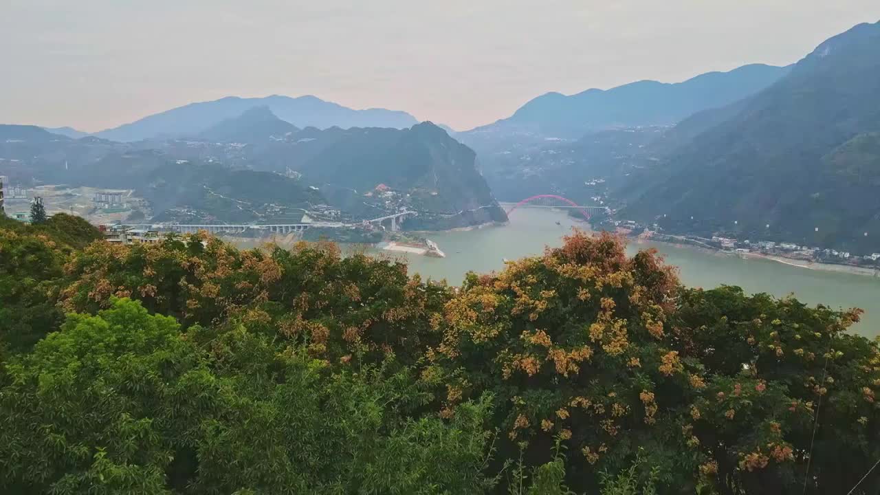 巫峡秋色（合集）视频素材