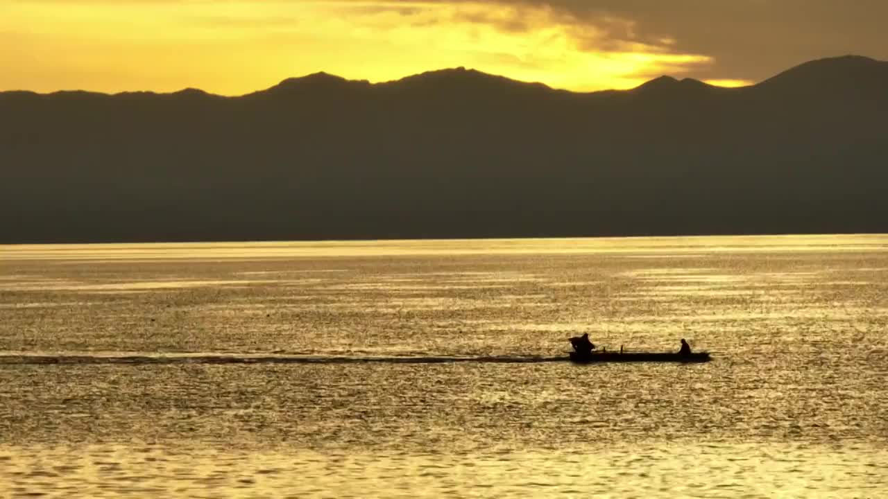 唯美日出朝霞视频素材