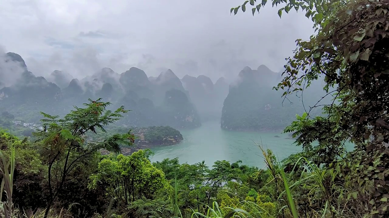 贵州兴义市万峰湖视频素材