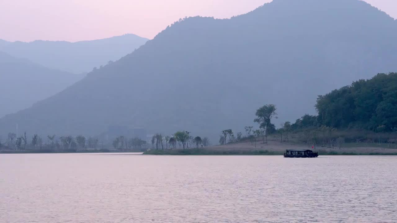 杭州铜鉴湖视频素材