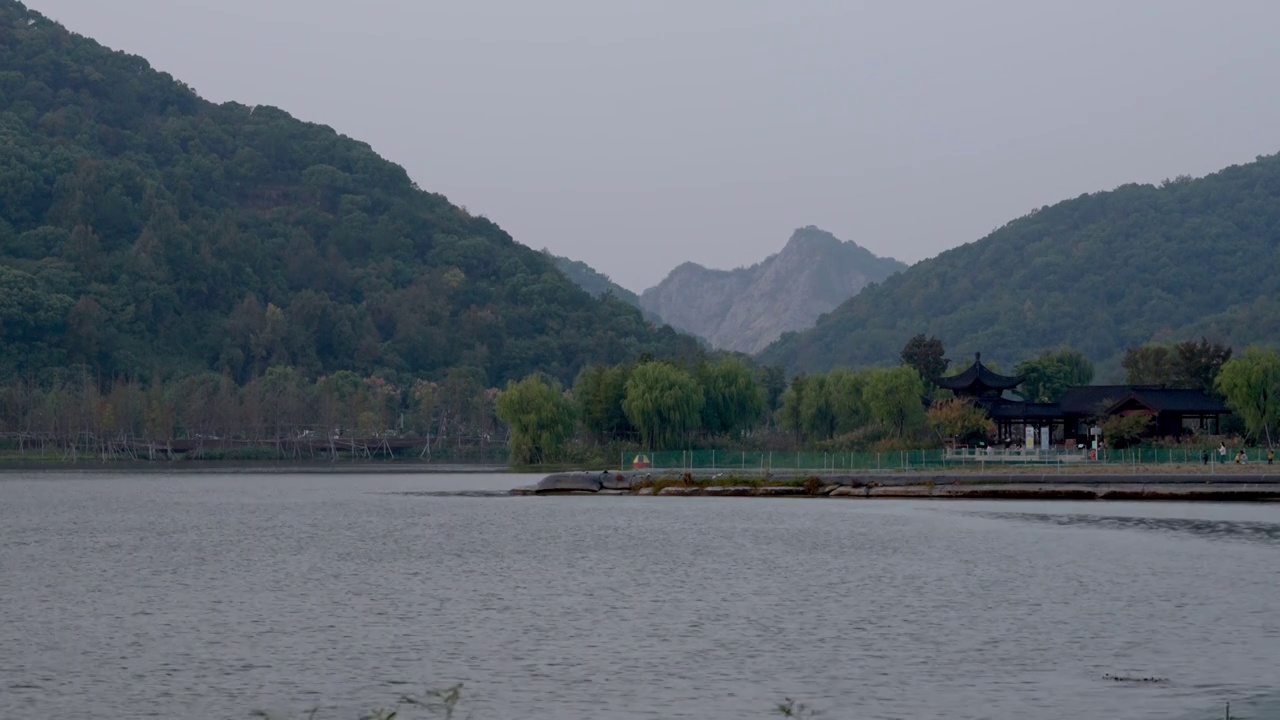 杭州铜鉴湖视频素材