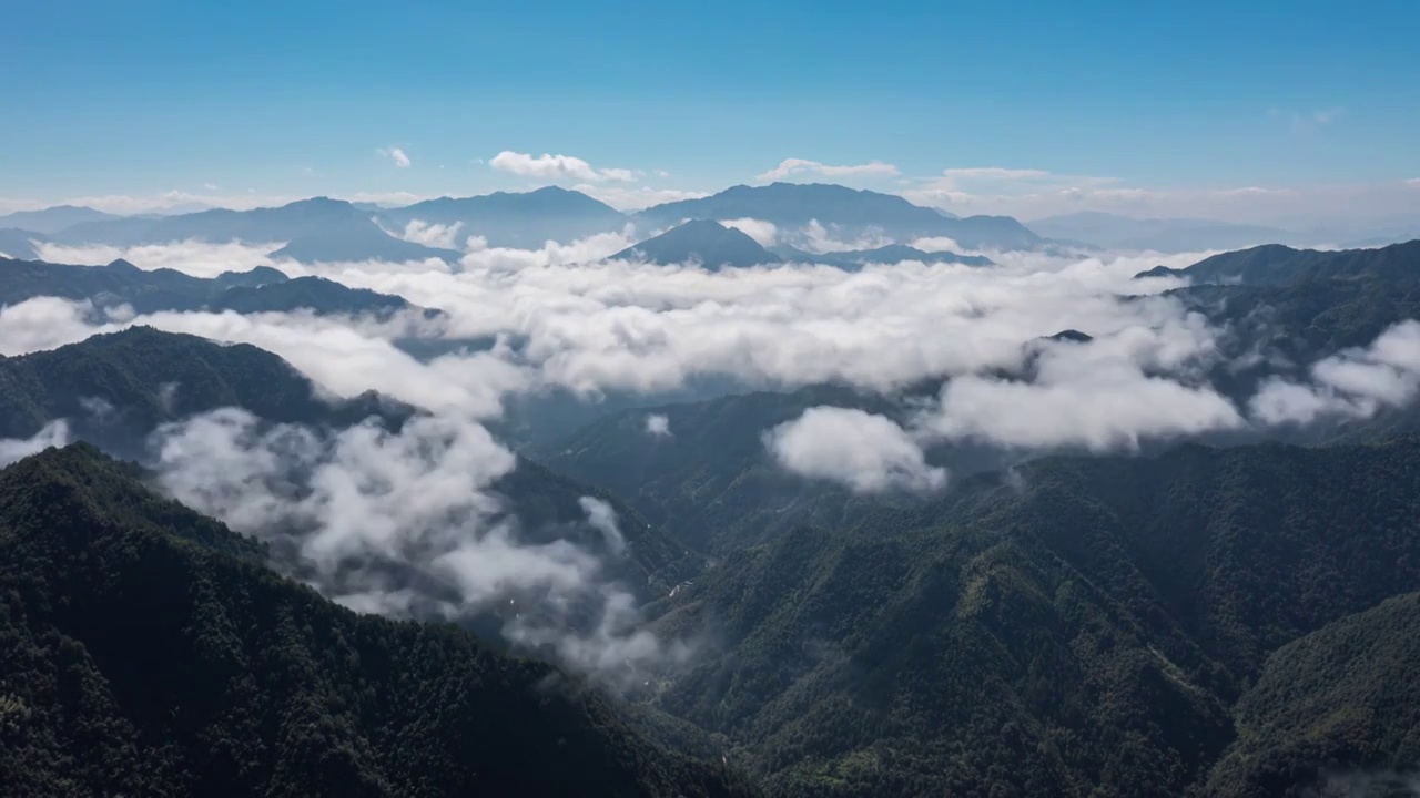 浙南山区云海延时（合集）视频素材