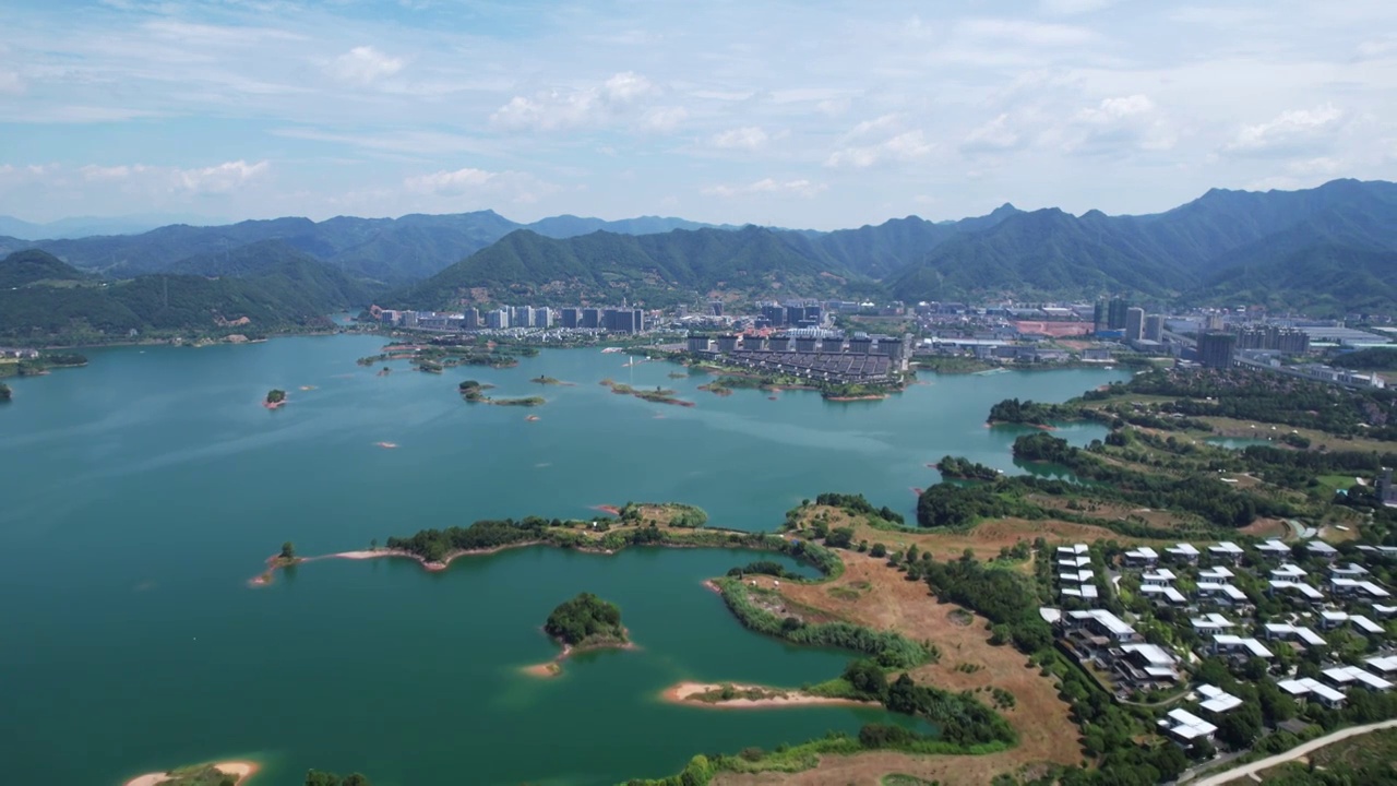 千岛湖风景区航拍视频素材