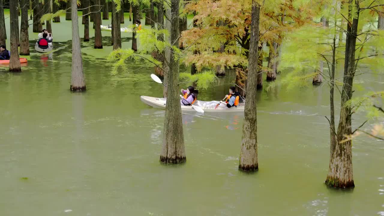 杭州青山湖视频素材