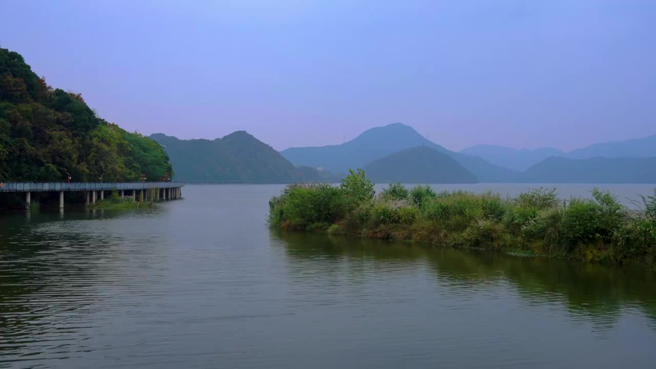 杭州青山湖视频素材