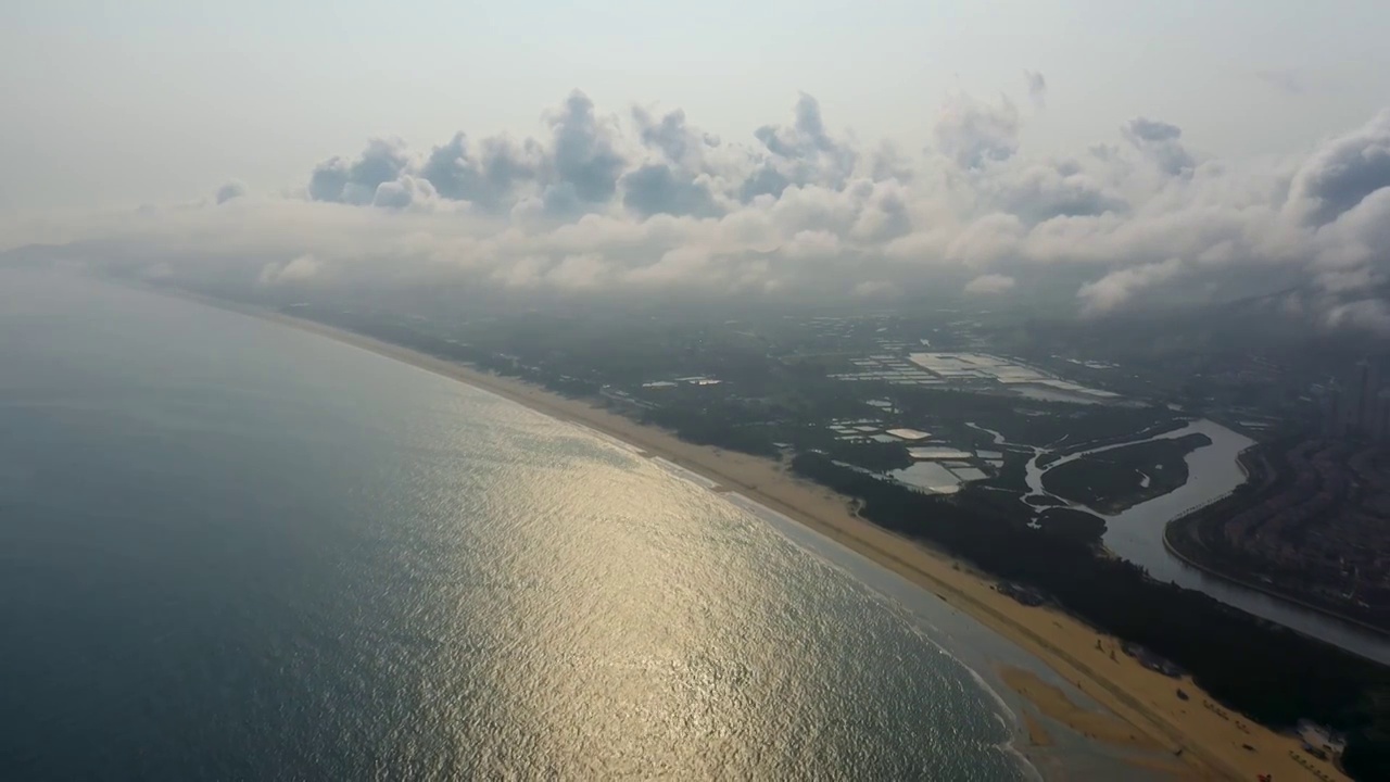 海陵岛十里银滩2视频素材