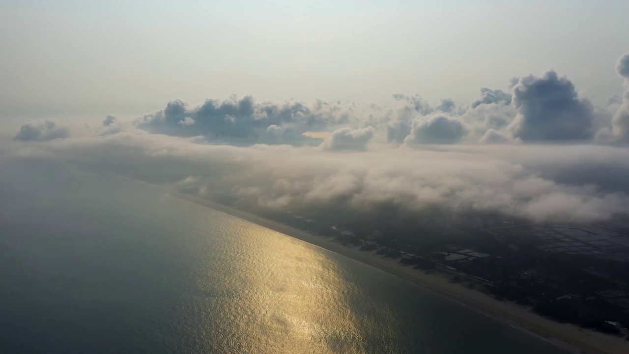 海陵岛十里银滩3视频素材