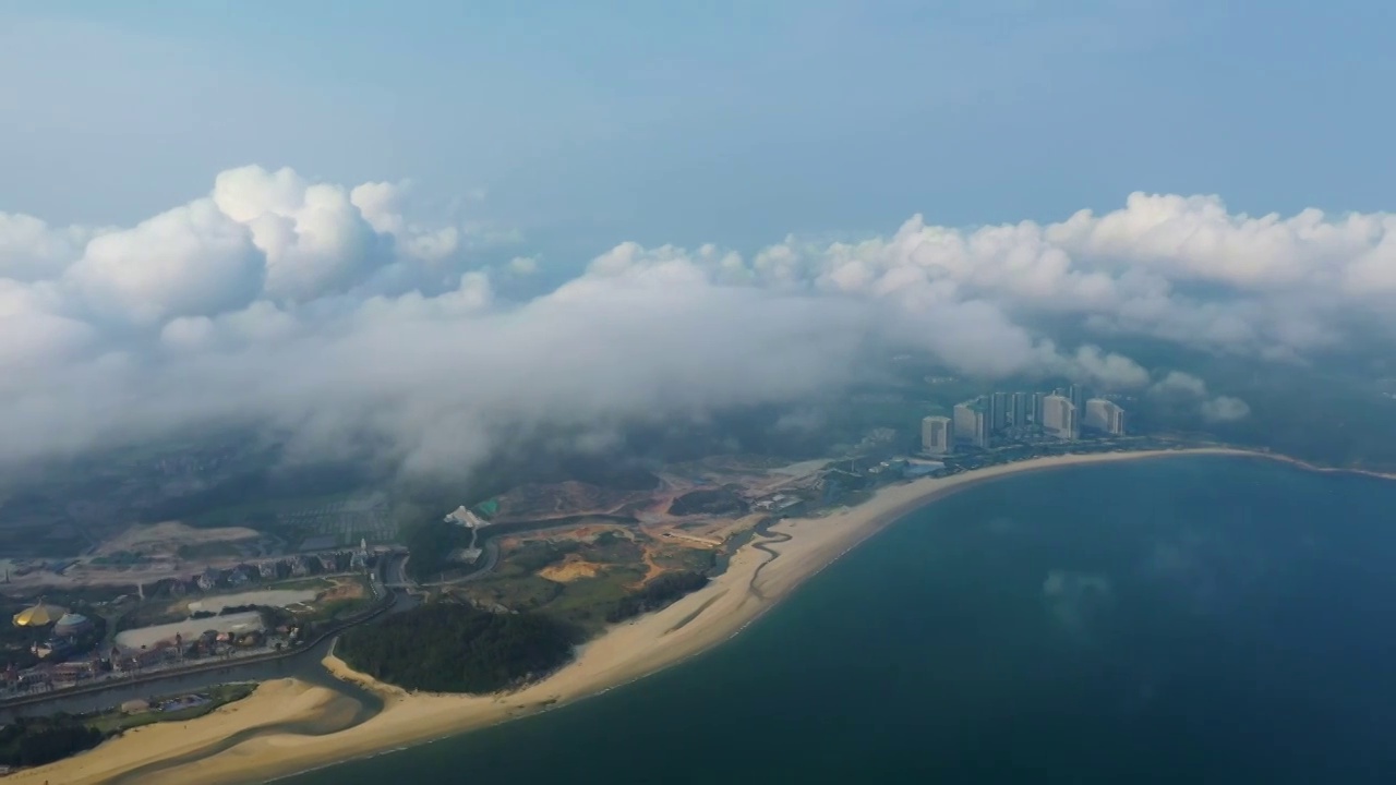 海陵岛十里银滩3视频素材