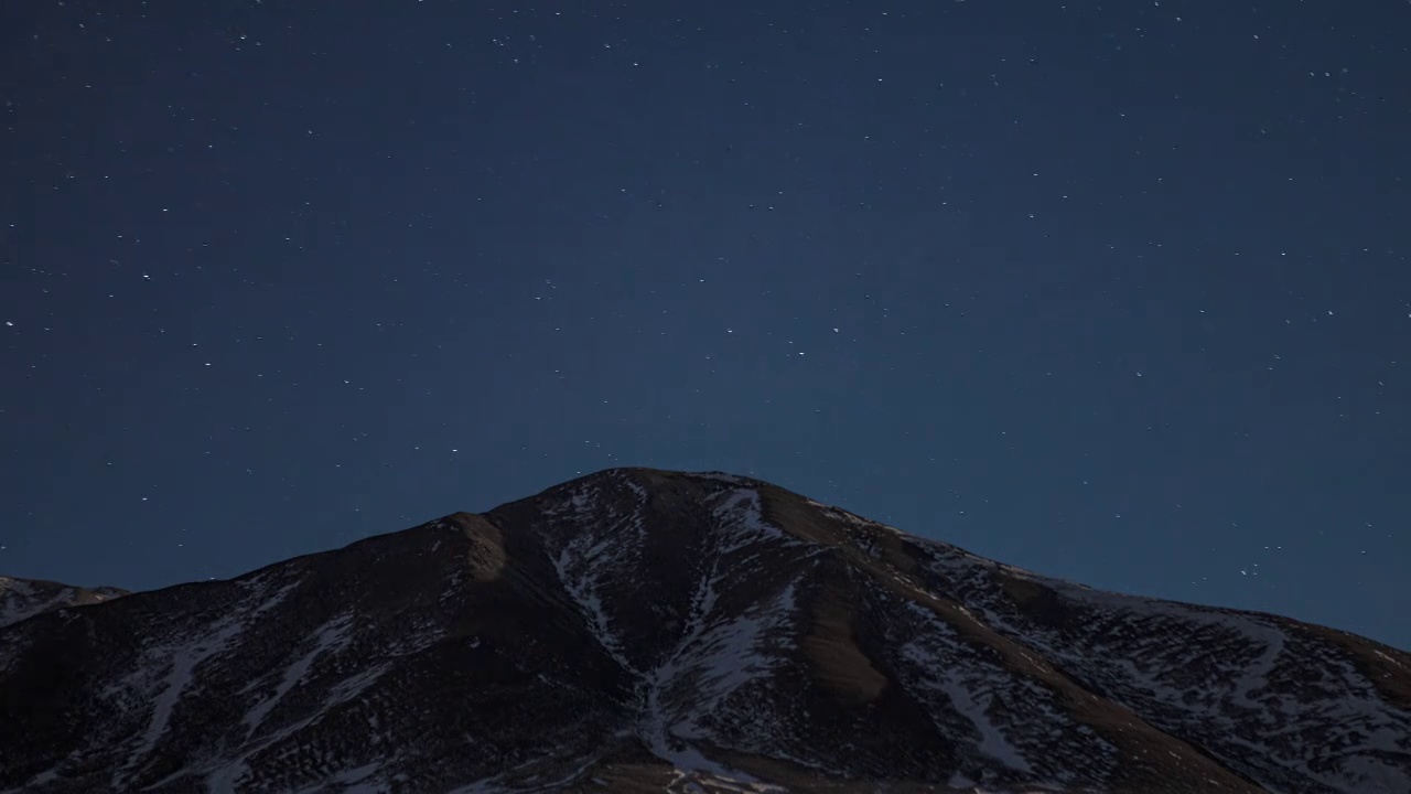 星空延时视频素材