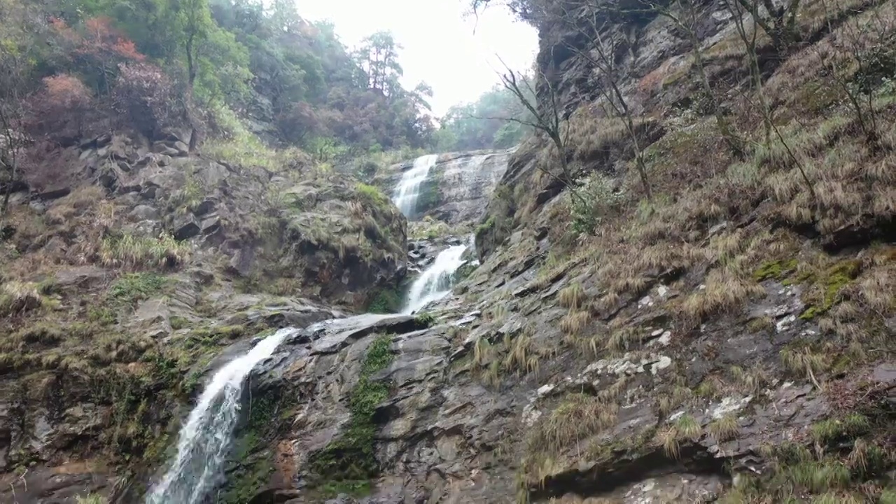 贵州黔东南响水岩瀑布视频素材