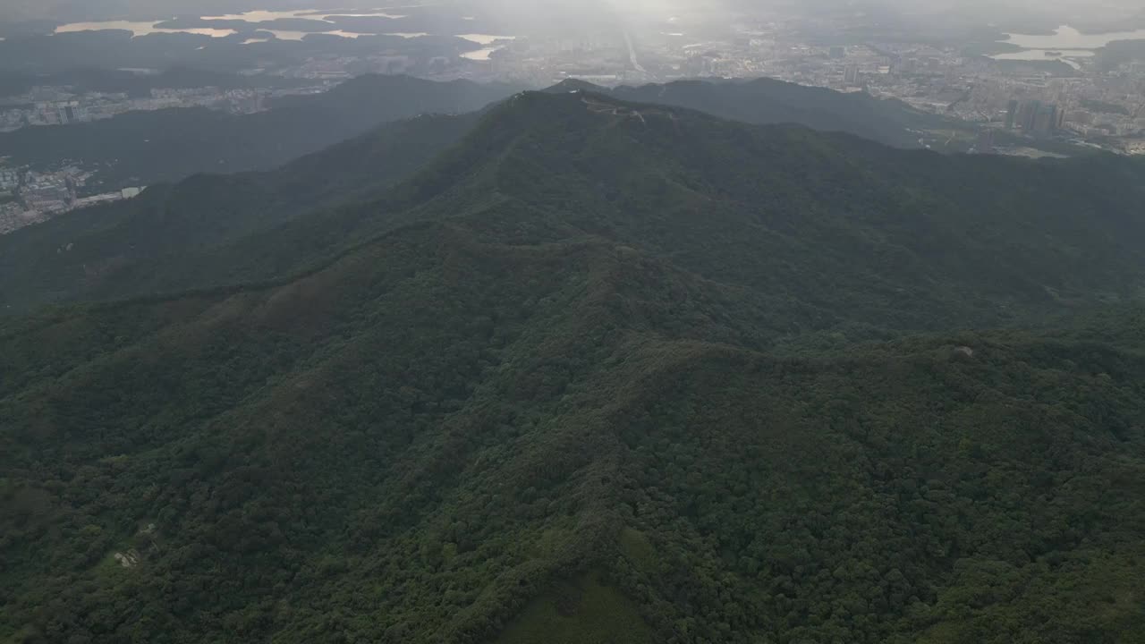 深圳阳台山森林公园视频素材