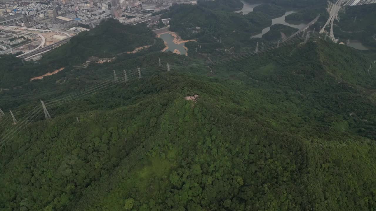 深圳阳台山森林公园视频素材