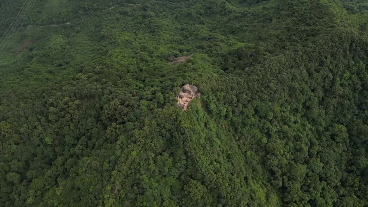 深圳阳台山森林公园视频素材