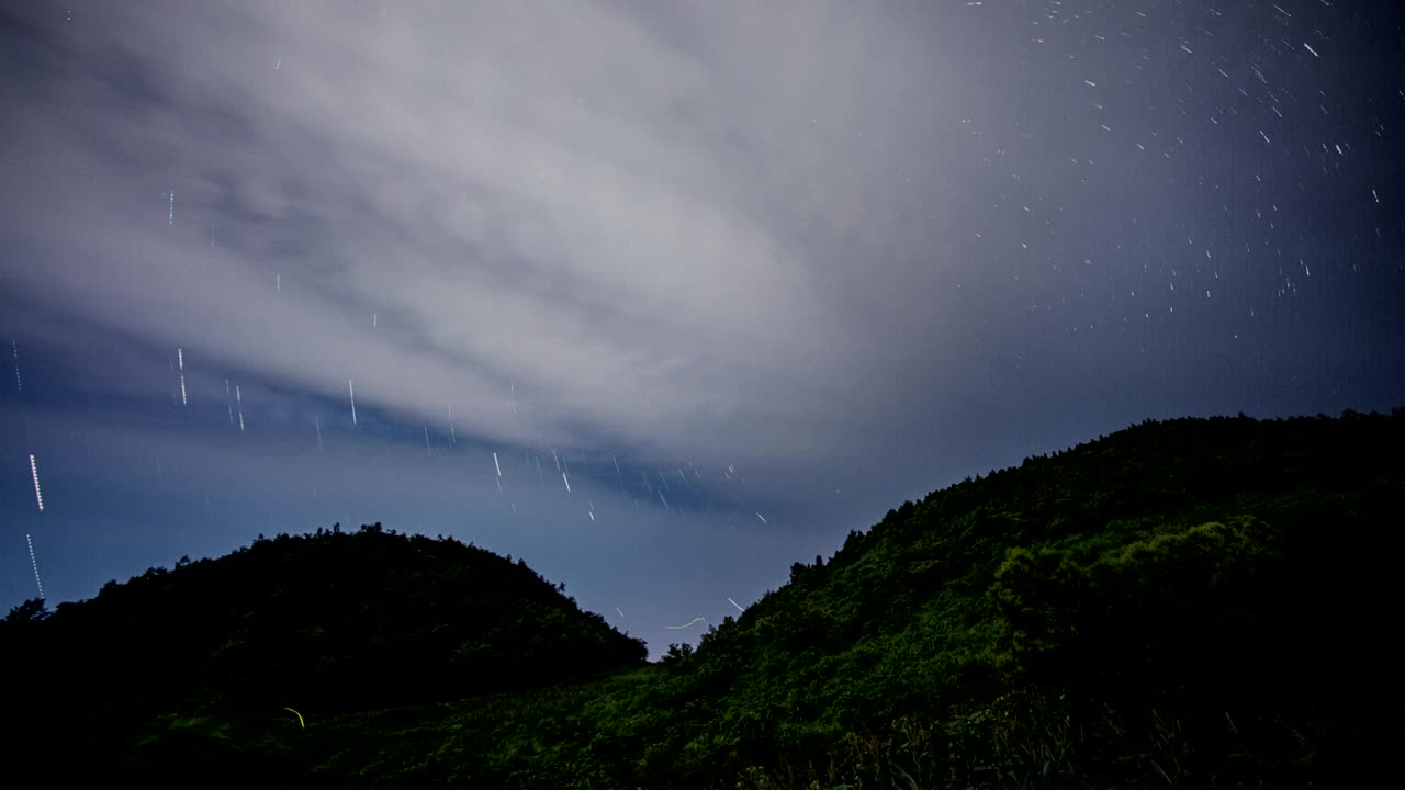 星轨延时视频素材