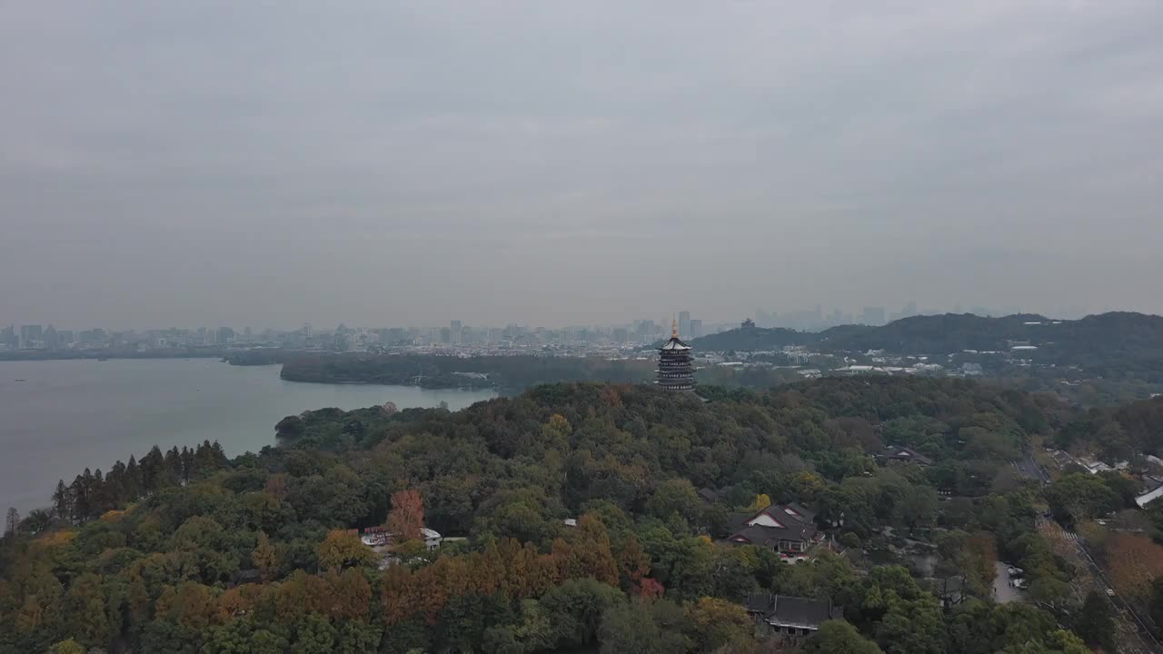 杭州雷峰塔视频素材