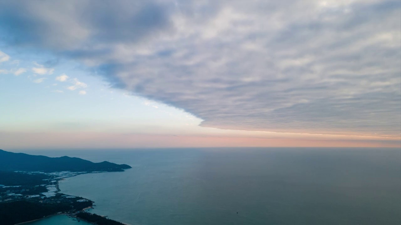 天空变化延时视频素材