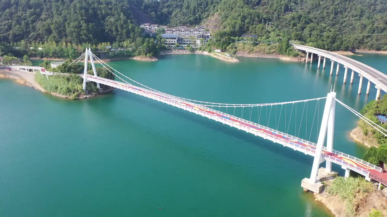 航拍千岛湖风景区视频素材