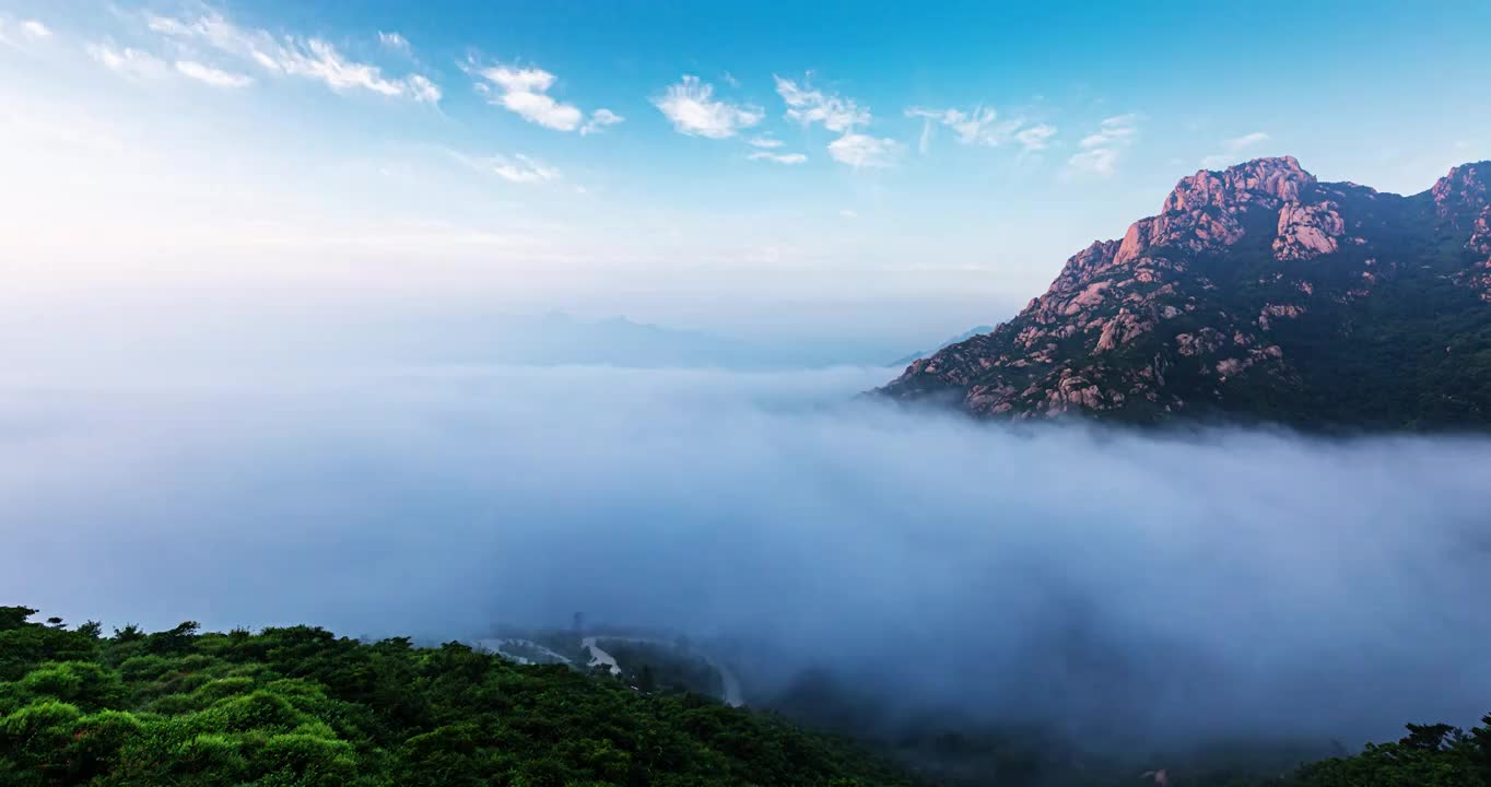 青岛三标山视频素材