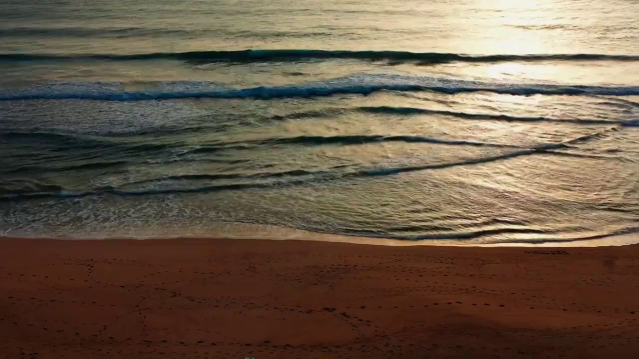 海南三亚万宁海景航拍风景风光视频素材