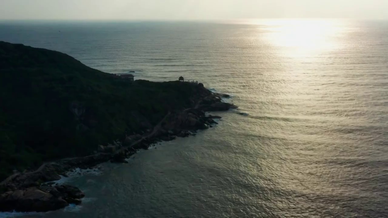 海南三亚万宁海景航拍风景风光视频素材