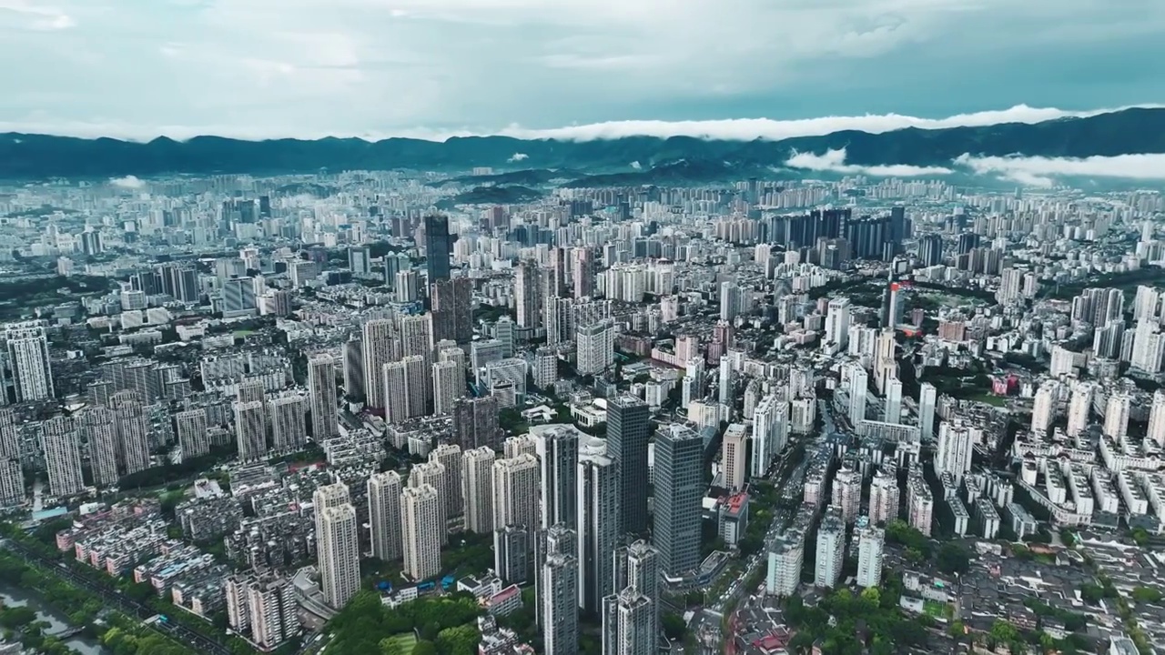 雨后福州城视频素材