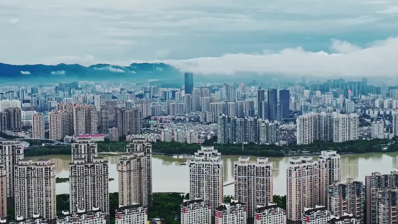 雨后福州城视频素材