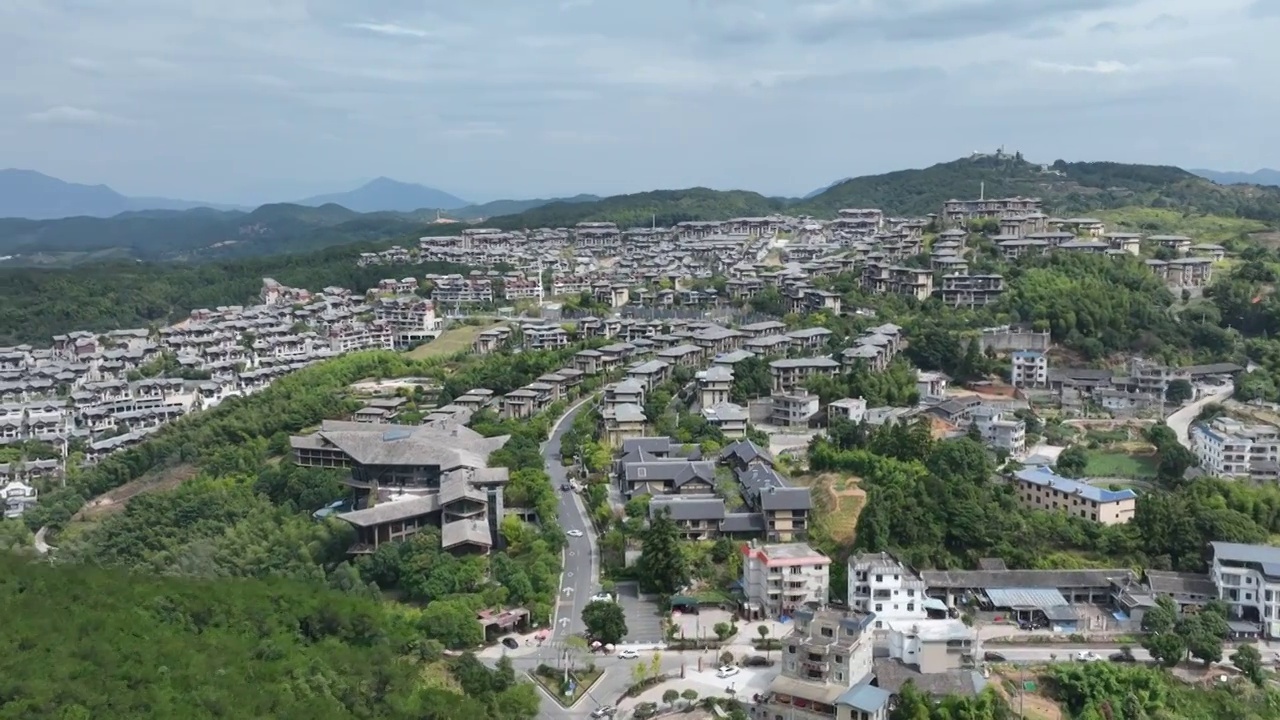 福州鼓山云上鼓岭度假村视频素材