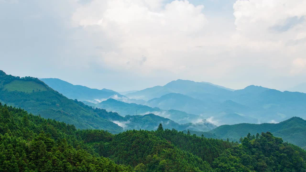 广西环江九万大山延时视频下载