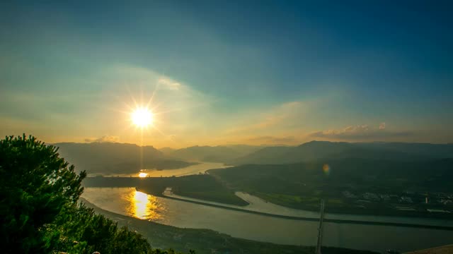 三峡大坝视频素材