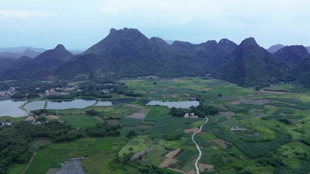 乡村田园山河（合集）视频素材