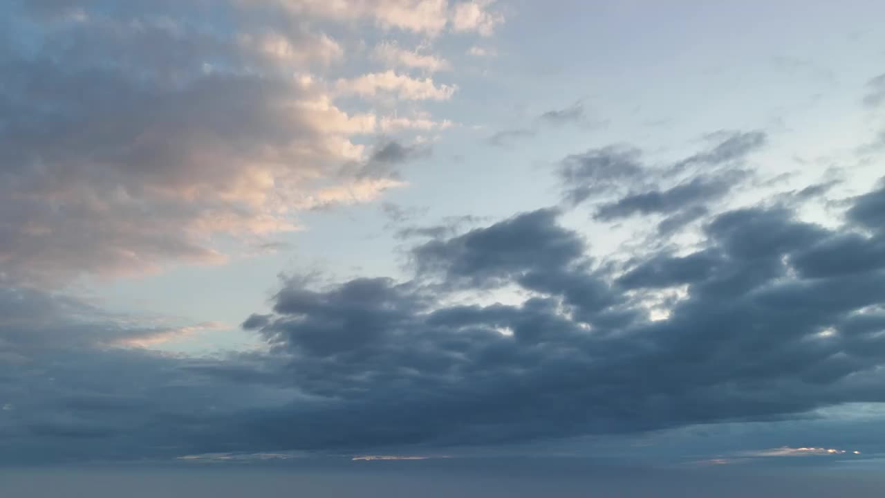 云 云景 天空 云层 风景 多云 天气 气候视频素材