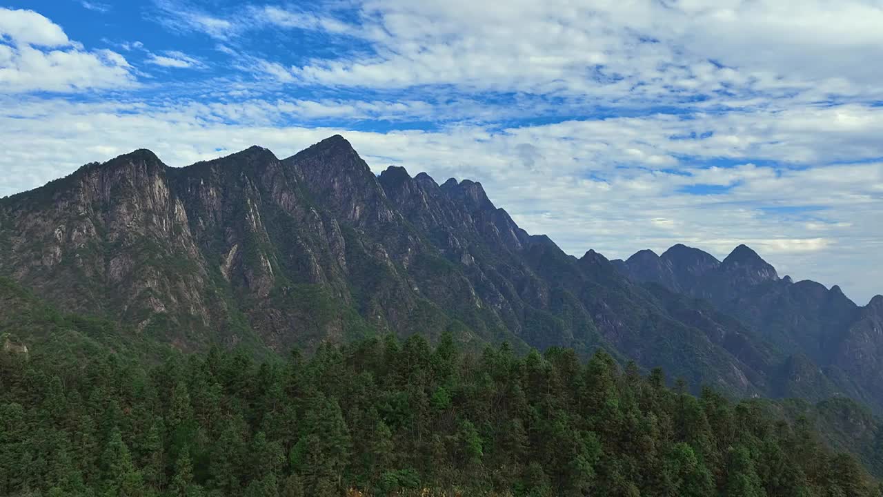 上饶怀玉山视频素材