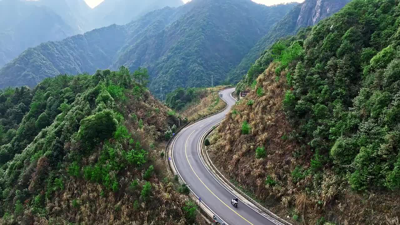 环山公路视频素材