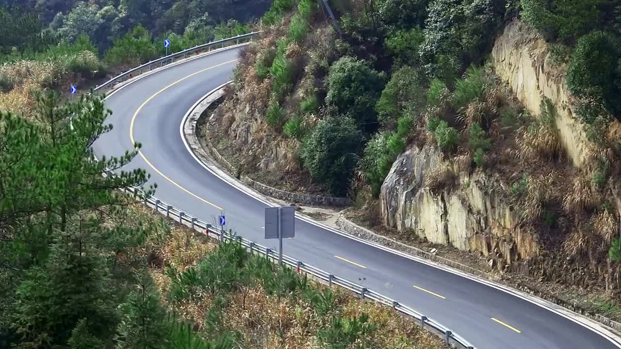 环山公路视频素材