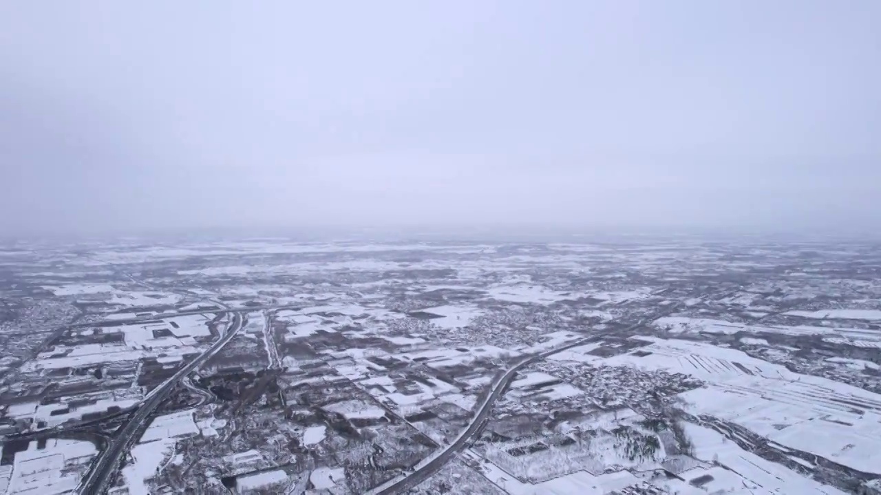 陕西省西安市秦岭南五台冬季雪景视频素材