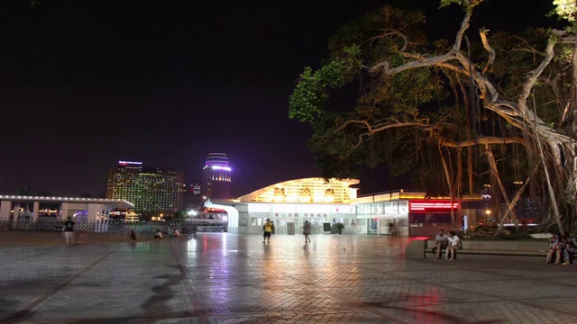 福建厦门鼓浪屿延时摄影视频素材