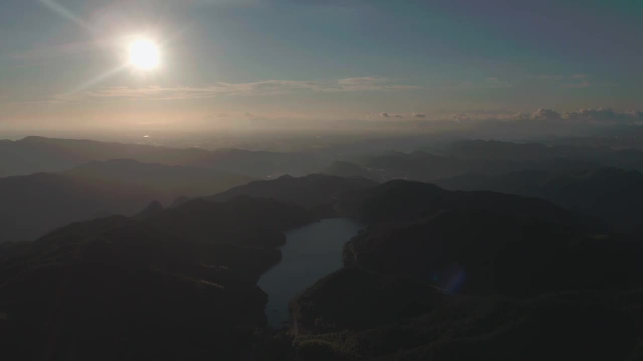 宁波海曙区山林风景视频素材