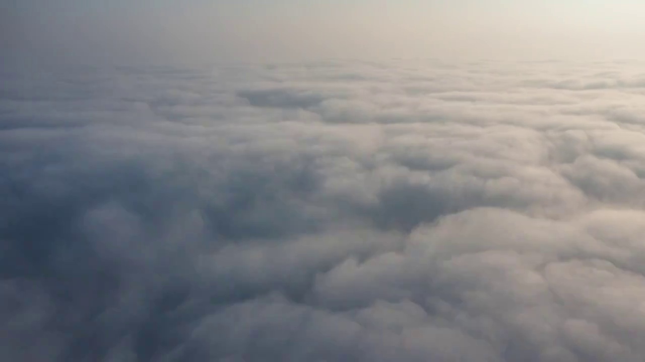 天空云海延时摄影视频素材