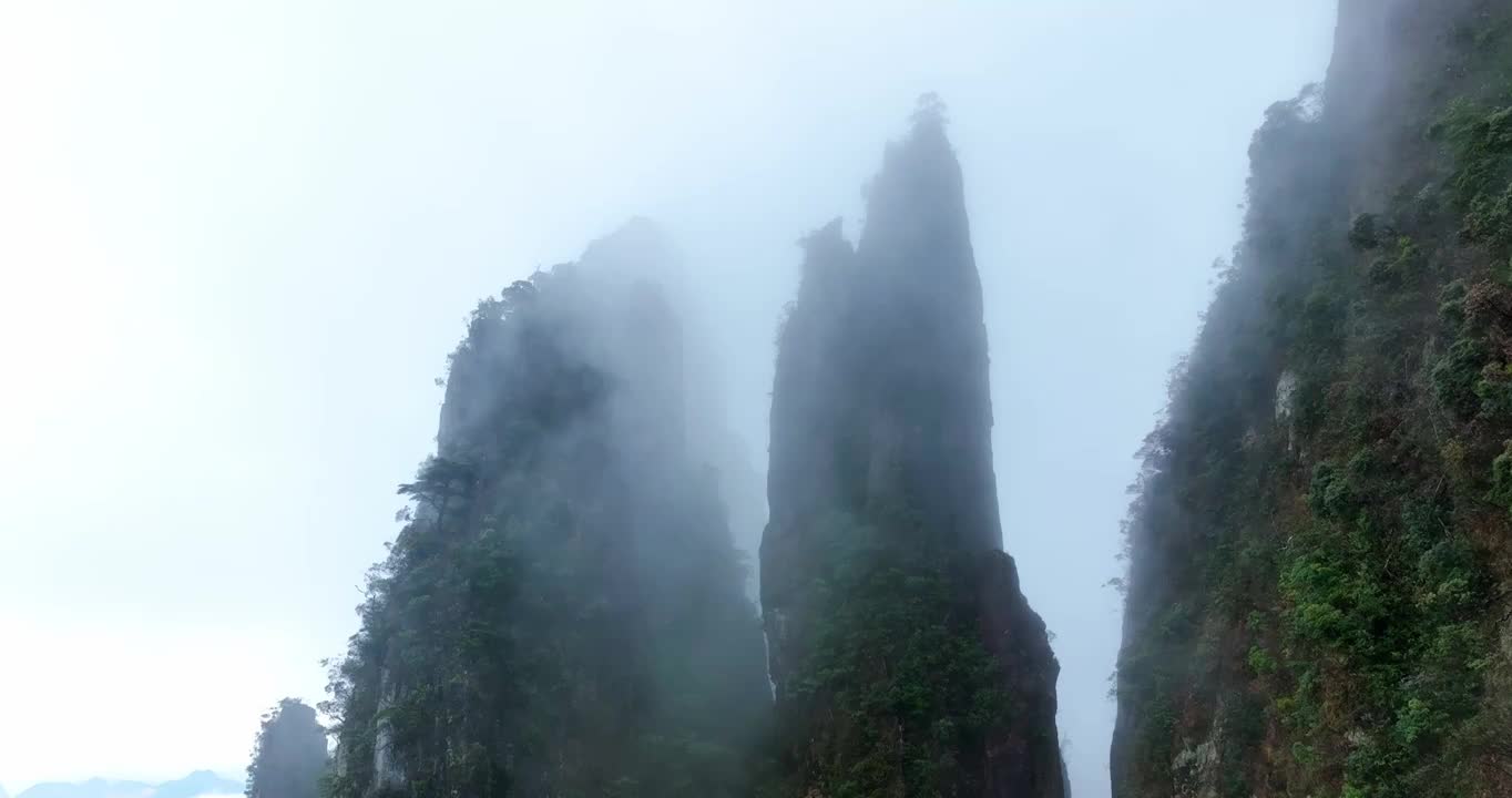 中国 莽山 五指峰景区视频素材