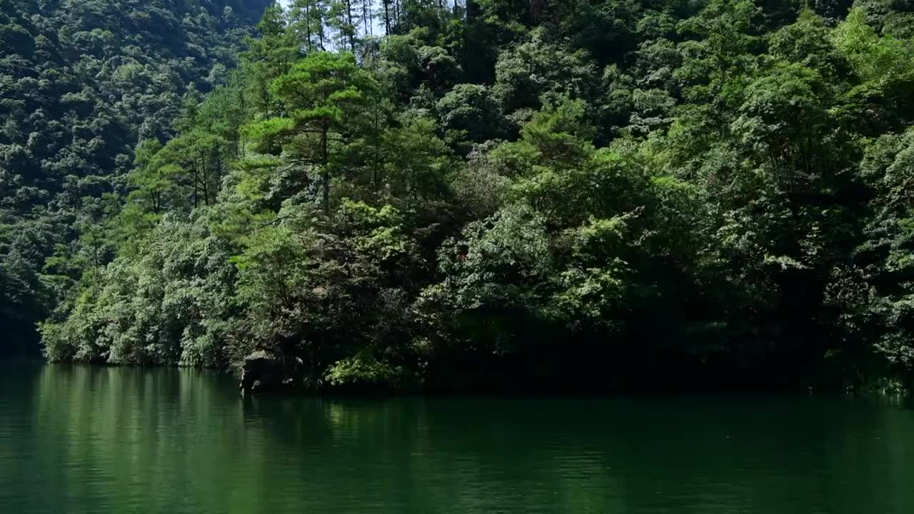 张家界宝峰湖运动拍摄视频素材