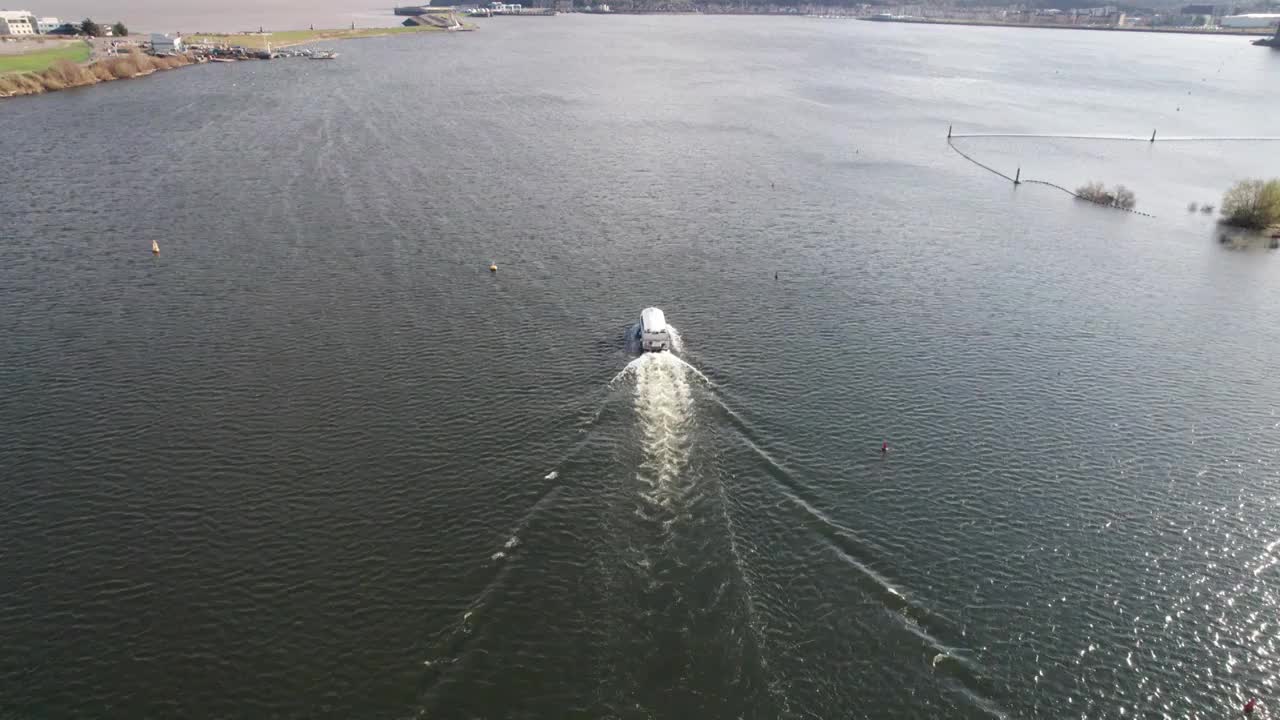 英国卡迪夫海湾风光视频素材