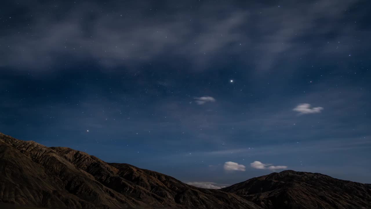 塔县星轨延时视频素材