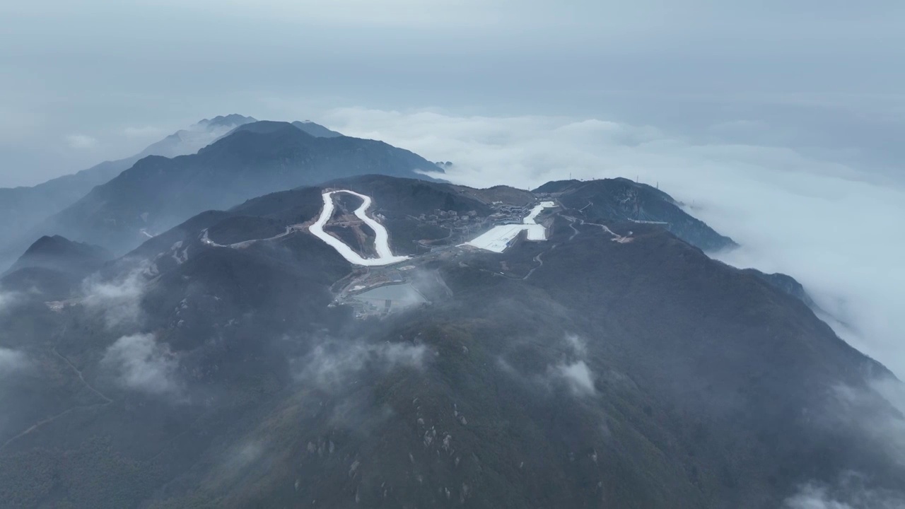 云上群山 云海连绵视频下载