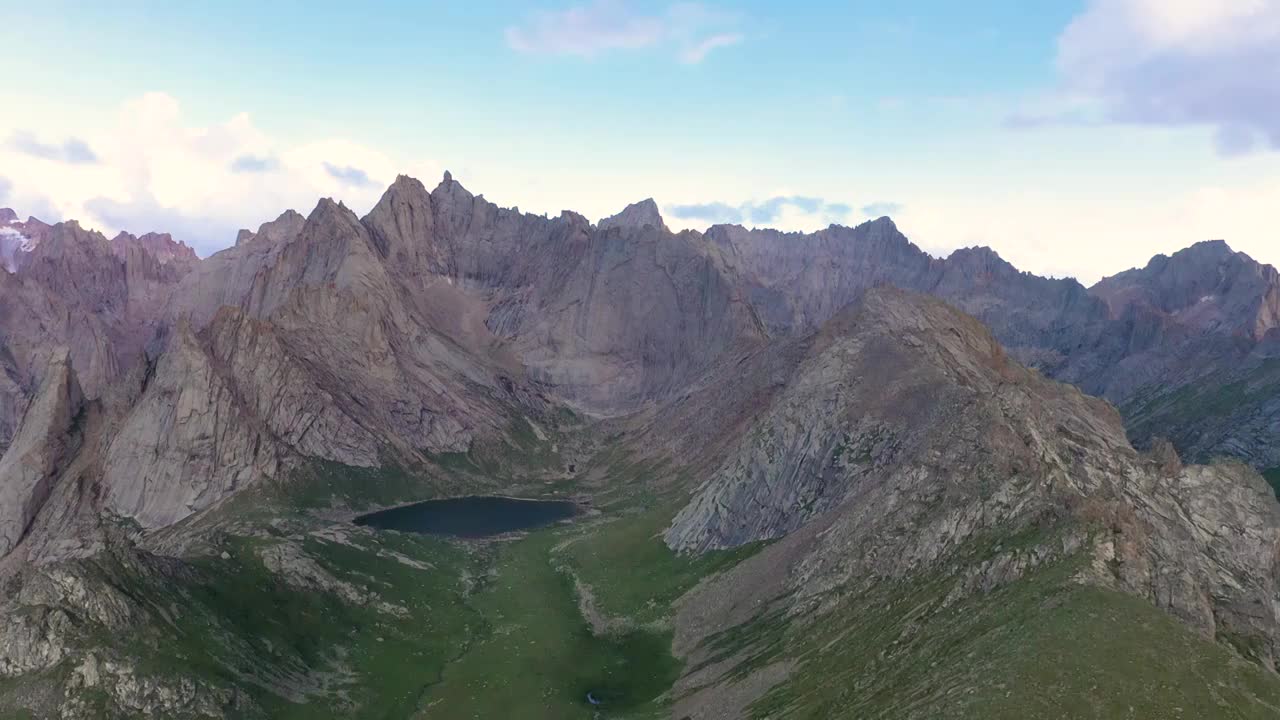 航拍自然山川视频素材