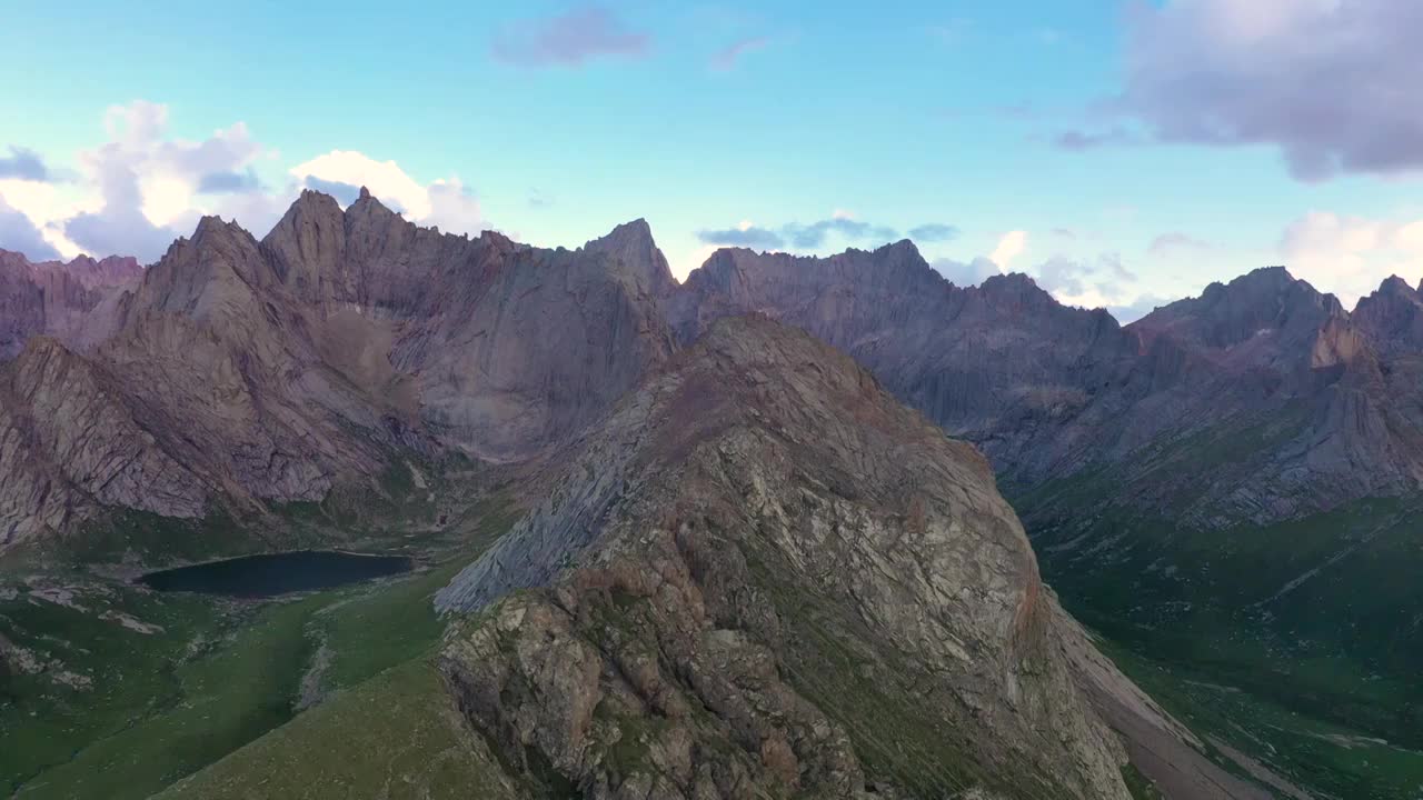 航拍自然山川视频素材