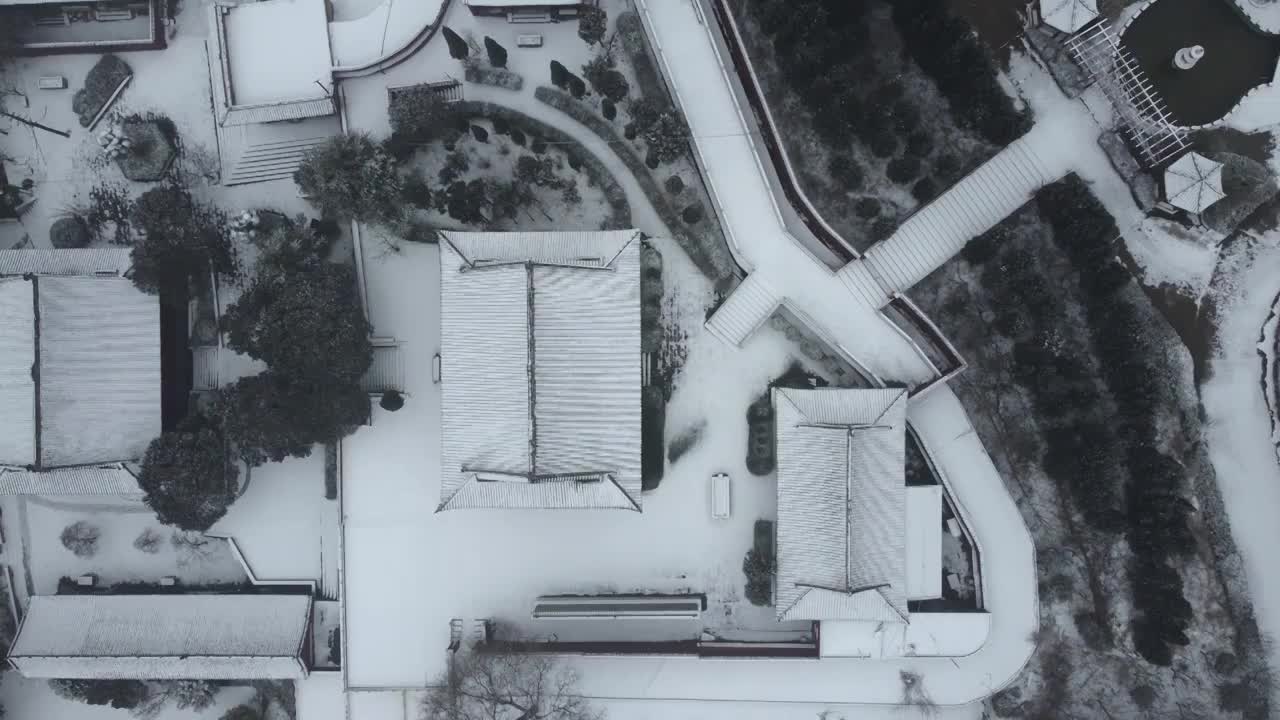 河南洛阳广化寺视频素材